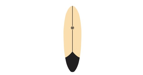 SLD Single Fin - Navajo White