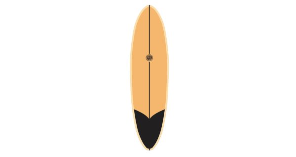 SLD Single Fin - Texas Rose