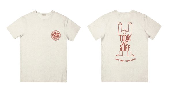 Surf Mood Tee - Antique White