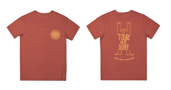 Surf Mood Tee - Chilli Red