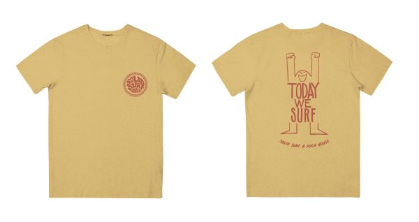 Surf Mood Tee - Mustard Yellow