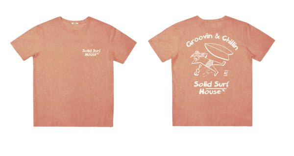 RYTHM Grom Tee - Coral Haze