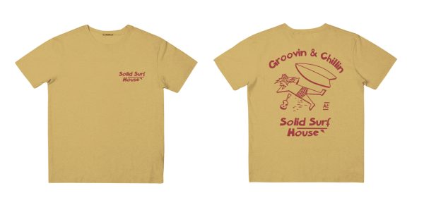 RYTHM Grom Tee - Yolk Yellow