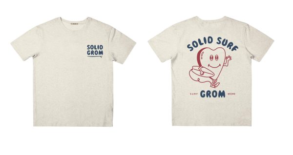 Solid Grom Tee - Antique White
